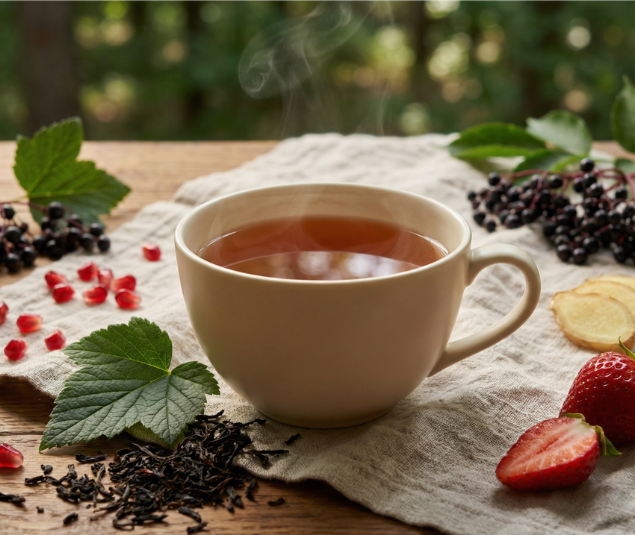 Cassis des bois n°2 tasse