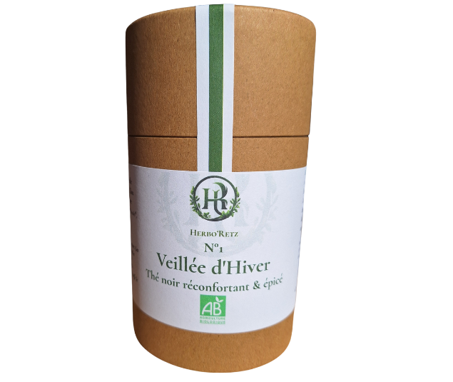 N°1 Veillée dhiver thé noir boite kraft