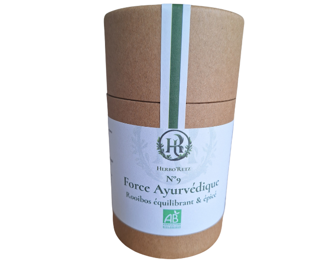 N°9 Rooibos force ayurvédique boite kraft