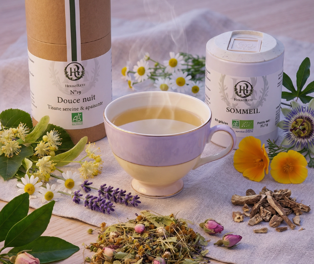 Duo Lune Douce tisane douce nuit + Gelules sommeil