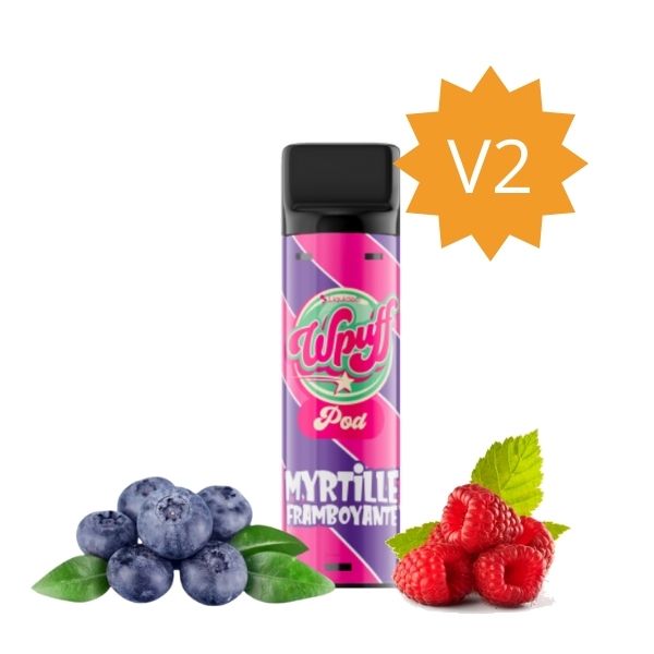 CARTOUCHE WPUFF 2.0 MYRTILLE FRAMBOYANTE - E-LIQUIDE/FRUIT - cazavape