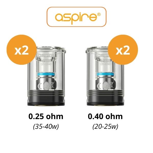 Cartouches de remplacement Magnum (x2) - Aspire main image 1
