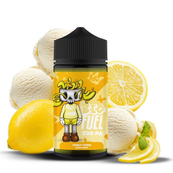 BIG FUEL -SORBET CITRON - 200ml