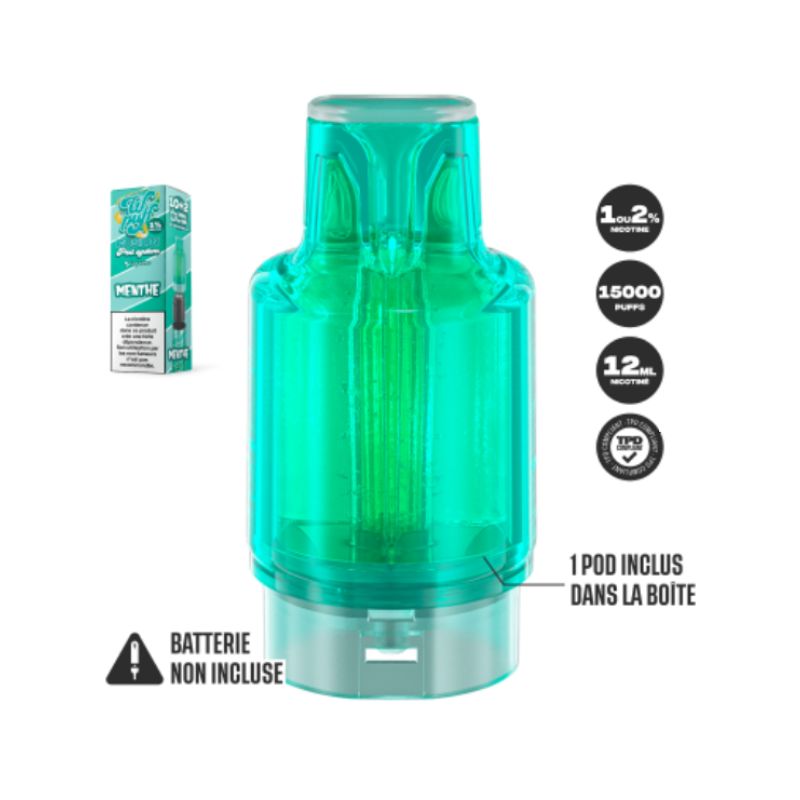 POD FUSION WPUFF MENTHE - INFOS