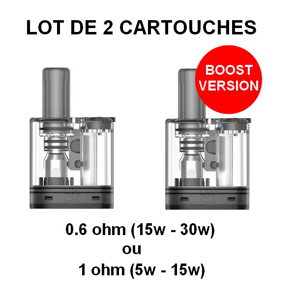 GEEK VAPE - 2X CARTOUCHES SOUL - Boost Version
