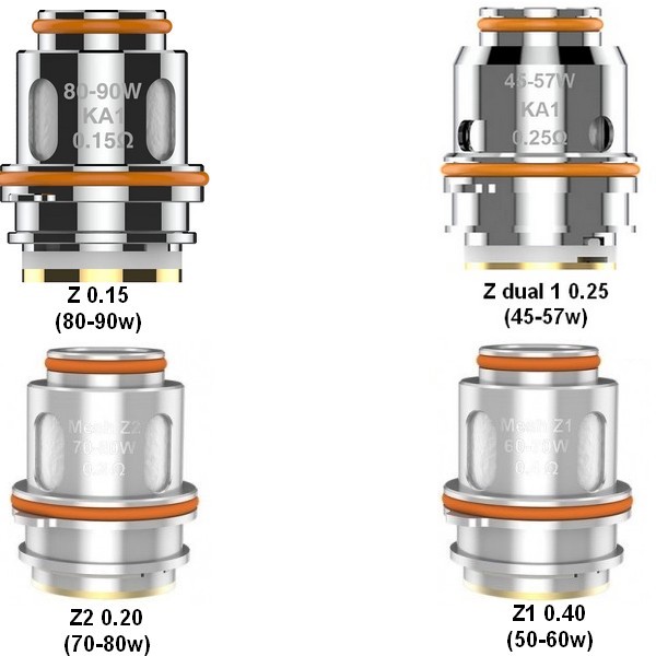premium vap la guerche de bretagne Résistances Geekvape B MTL – 0,8 Ω & 1,2 Ω compatibles Z Nano main image 0