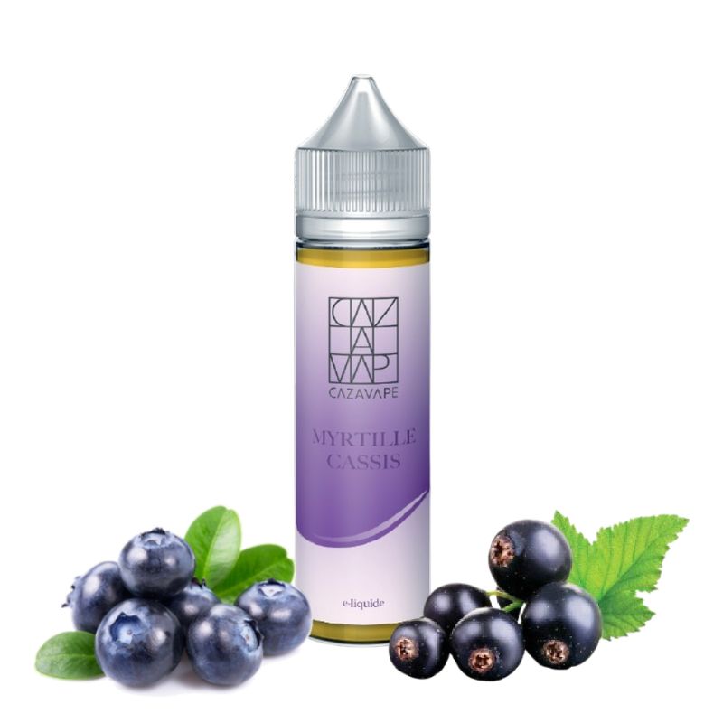 CAZAVAPE - Eliquide - Myrtille Cassis