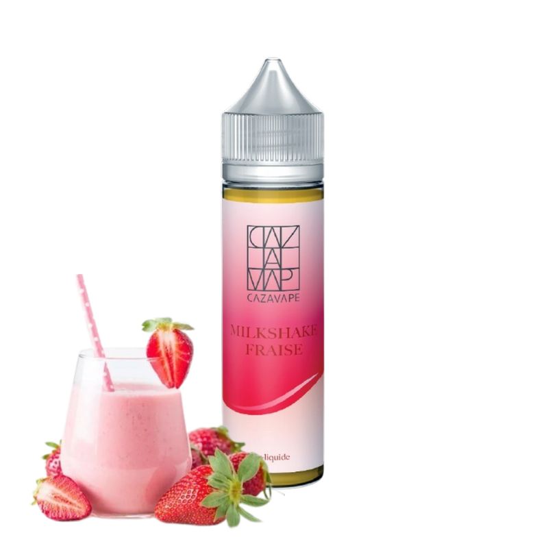 CAZAVAPE - Eliquide - Milshake Fraise