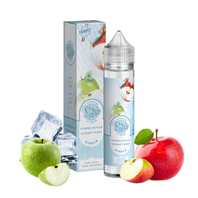 LE PETIT VERGER FRAIS - Pomme rouge pomme verte