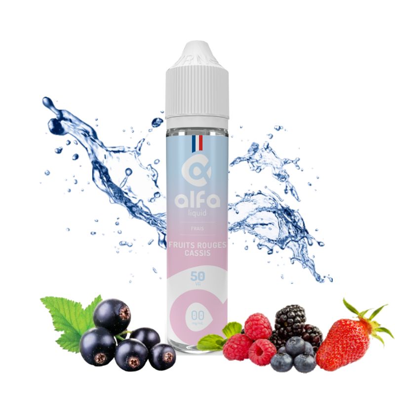 ALFALIQUID - 50ml - Fruits Rouges Cassis