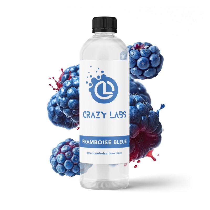 CRAZY LABS - FRAMBOISE BLEUE 1L