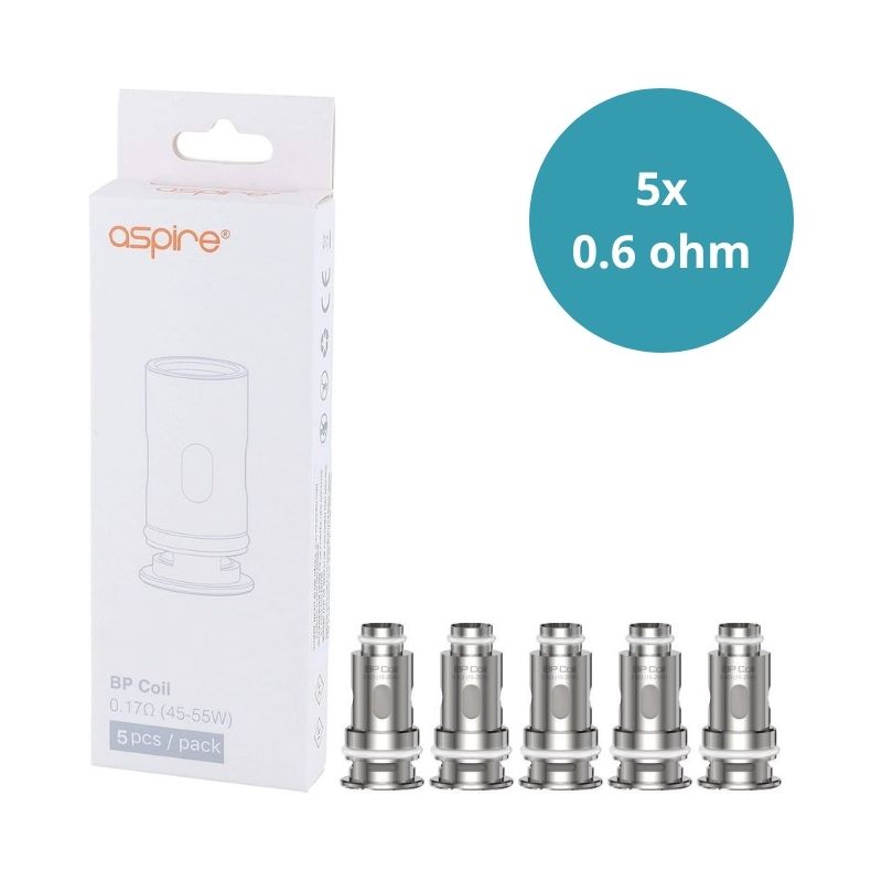 ASPIRE - 5xRésistances BP80 - 06