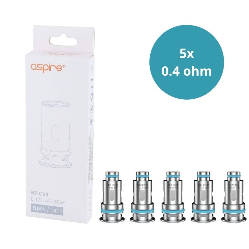 ASPIRE - 5xRésistances BP80 - 04