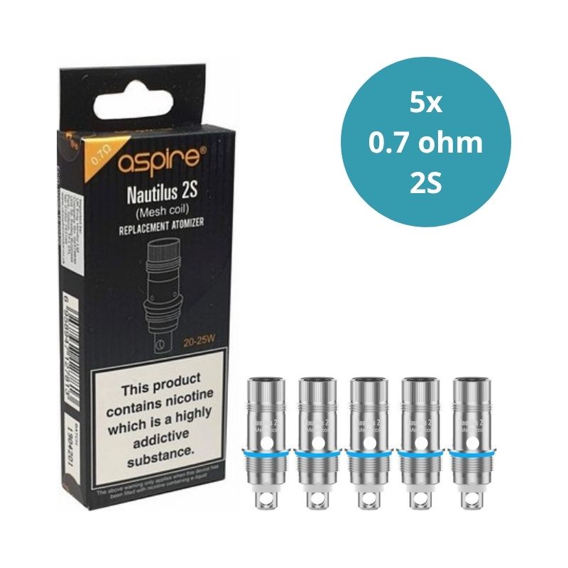 ASPIRE - RESISTANCE NAUTILUS 2S - 07 ohm