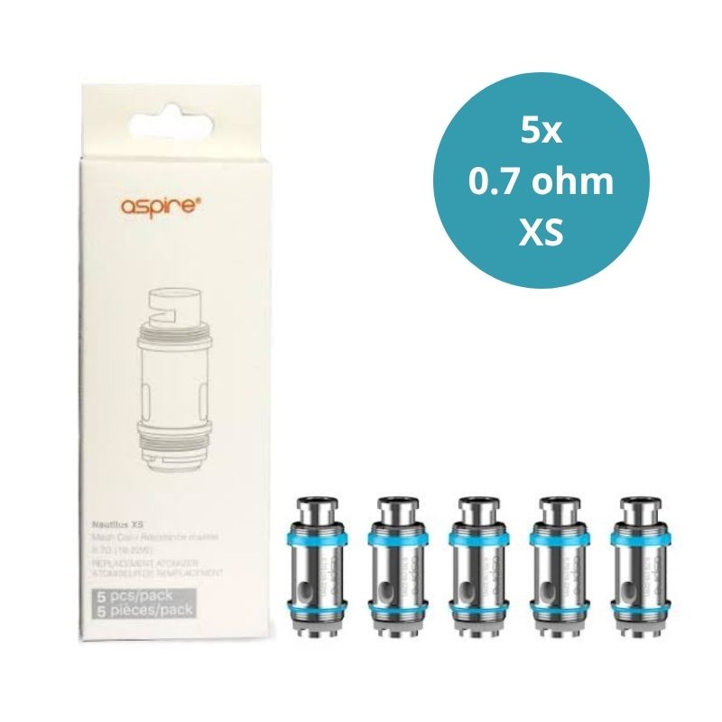 ASPIRE - 5 RESISTANCEs NAUTILUS XS 07