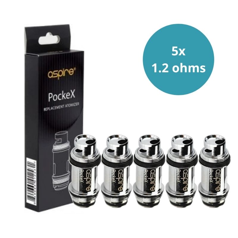ASPIRE - 5 RESISTANCES - 12 ohm