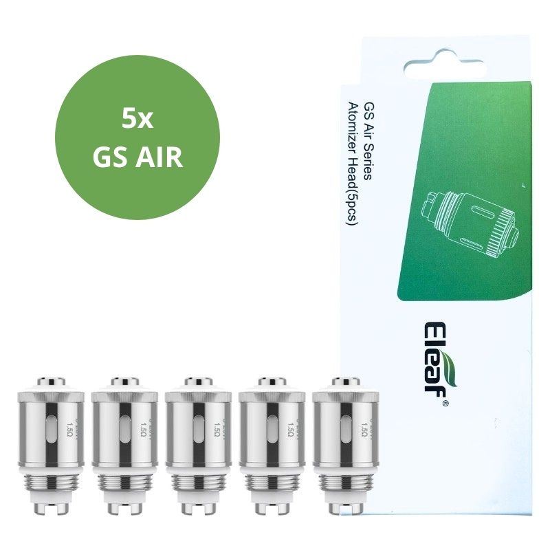 ELEAF - 5x RÉSISTANCES GS AIR