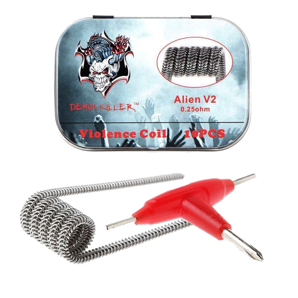 DEMON KILLER PACK de 10 COILS Alien V2