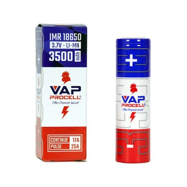 VAP PROCELL - accu 18650 3500mah