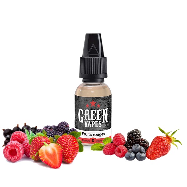 GREENVAPES - FRUITS ROUGES 10ml
