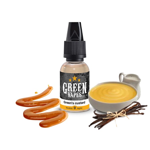 GREENVAPES - GREEN'S CUSTARD 10ml