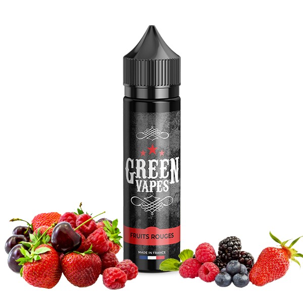 GREEN VAPES - FRUITS ROUGES 50ml