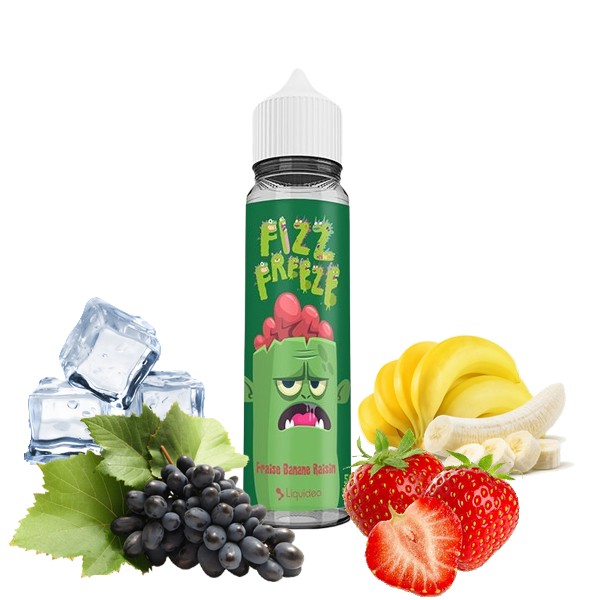 FIZZ FREEZE - FRAISE BANANE RAISIN 50ml