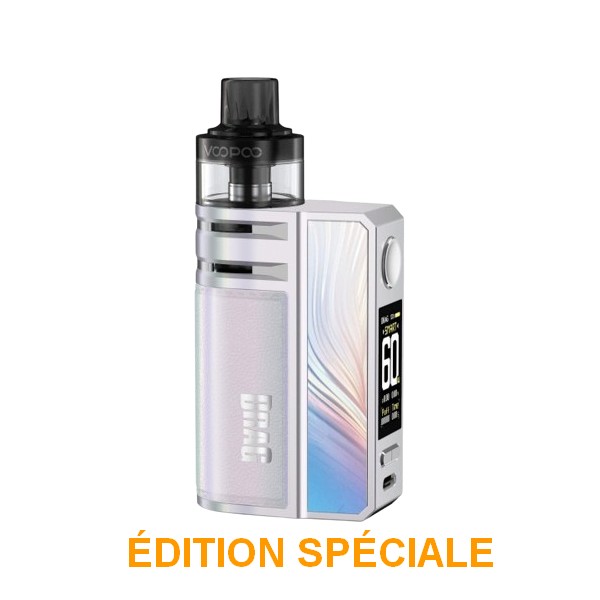 VAPORESSO - Kit  DRAG E60 - Rainbow Silver