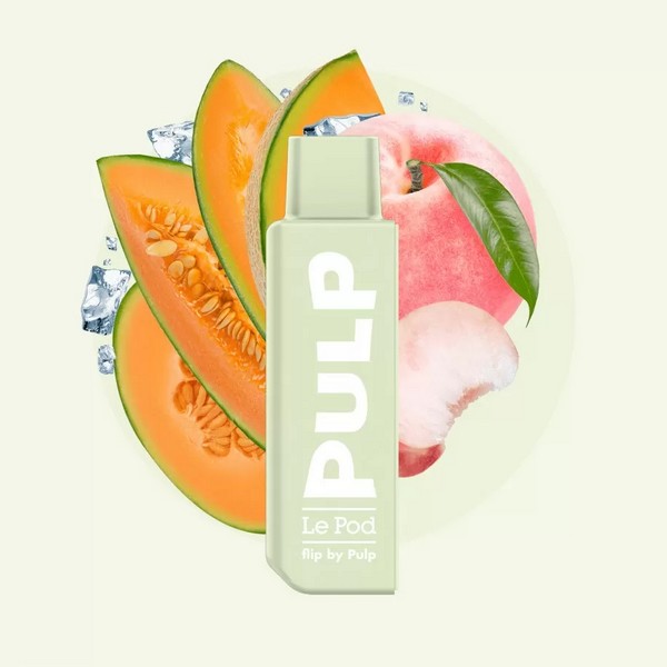 PULP - POD FLIP - Pêche Melon Glacé