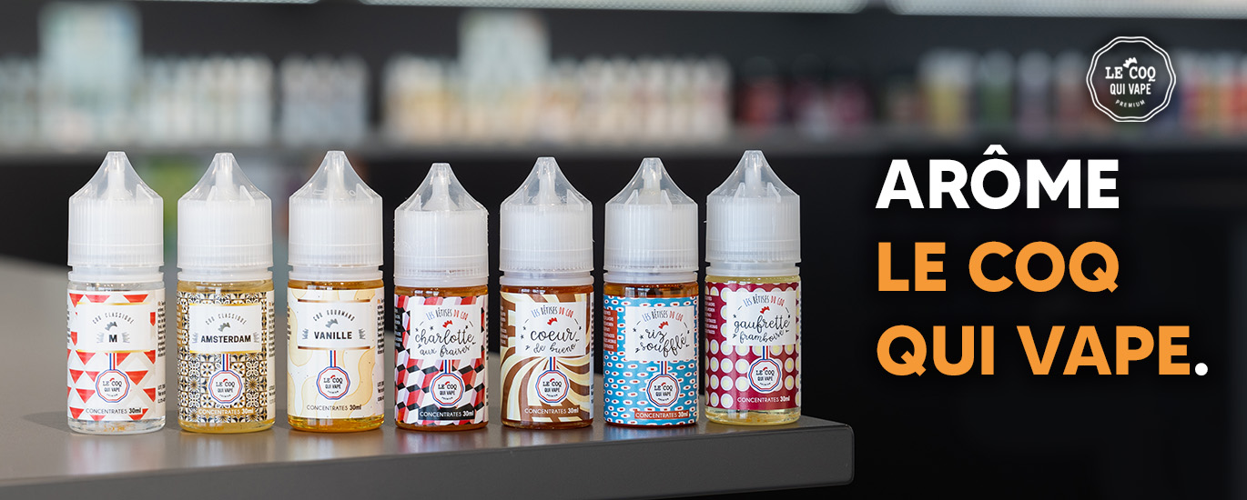 Arôme - Le coq qui vape