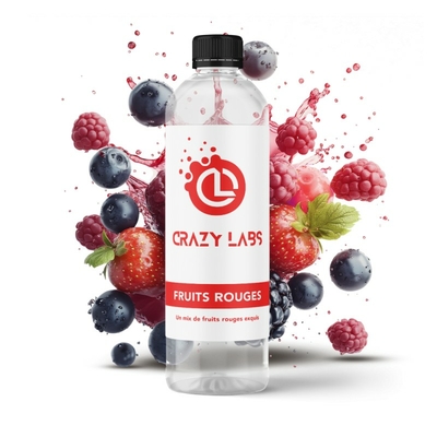 CRAZY LABS - FRUITS ROUGES 1L