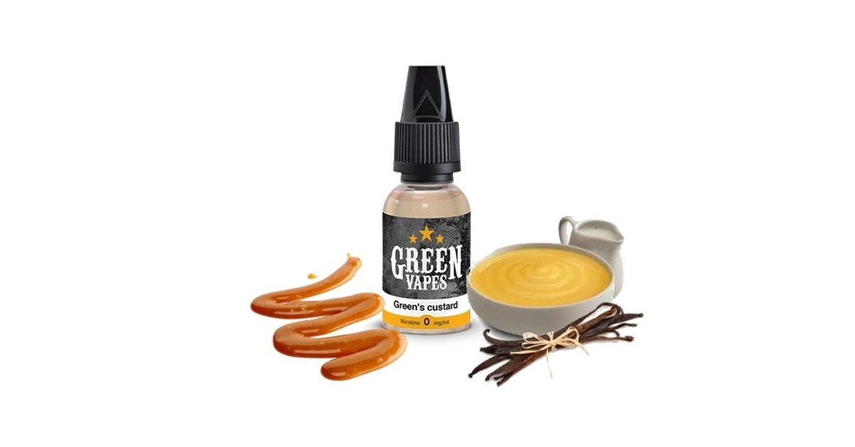 GREEN'S CUSTARD - E-LIQUIDE/GOURMAND - cazavape