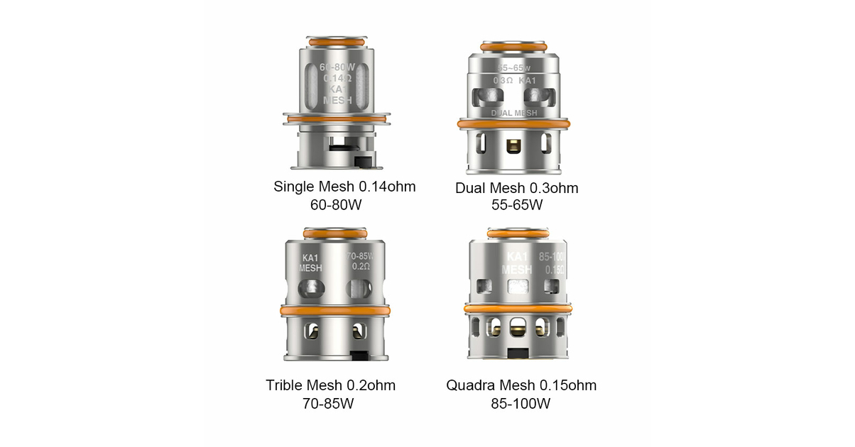 RSISTANCE M SERIE - RSISTANCES - cazavape