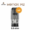 GEEK VAPE - Wenax M2 - lot de 4 cartouches 08 ohm