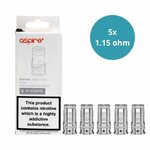ASPIRE - 5xRésistances AVP PRO - 115 ohms