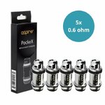 ASPIRE - 5 RESISTANCES  - 06 ohm