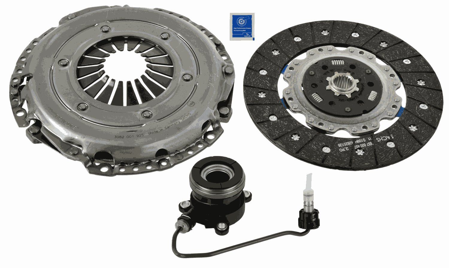 KIT EMBARAYAGE 3P SACHS 3000 990 282