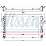 RADIATEUR EAU MOTEUR NISSENS 637666____