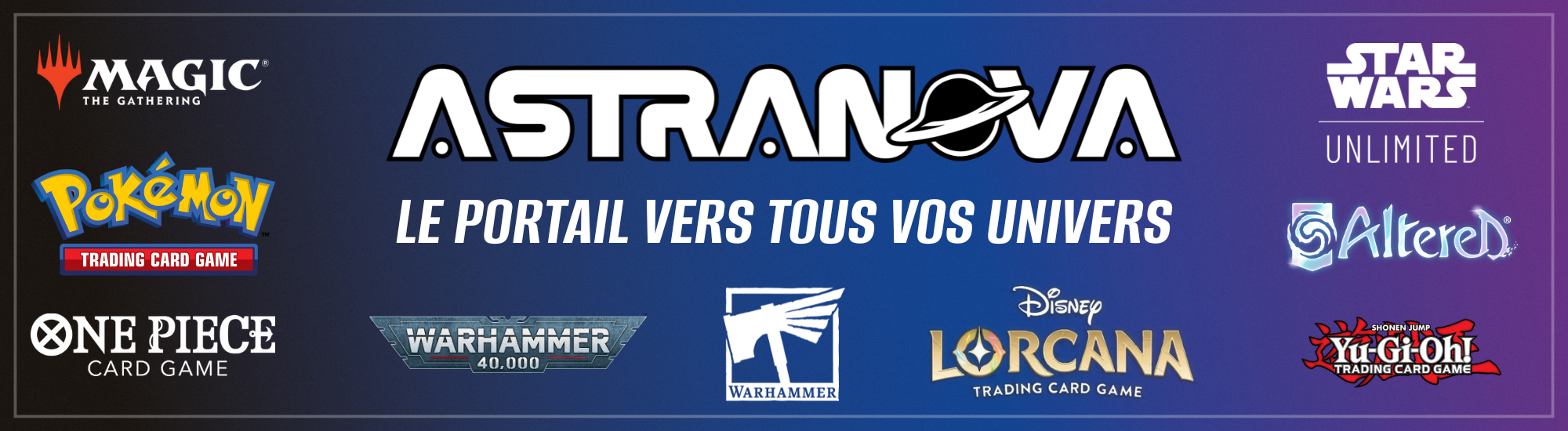 le portail vers tous vos univers