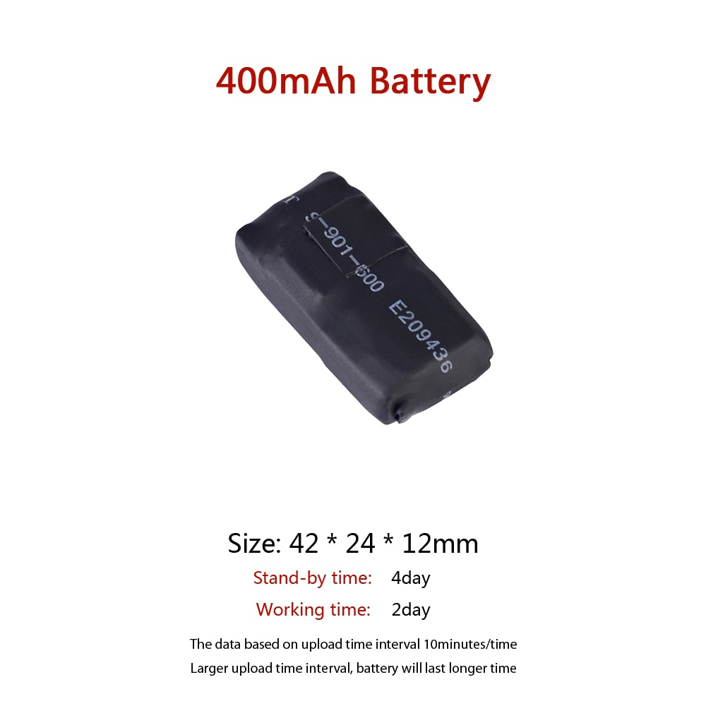 Dimensions of the PRO26 GSM spy microphone with small battery