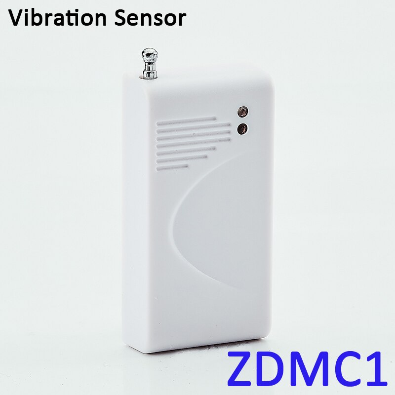 White ZDMC1 vibration detector with antenna
