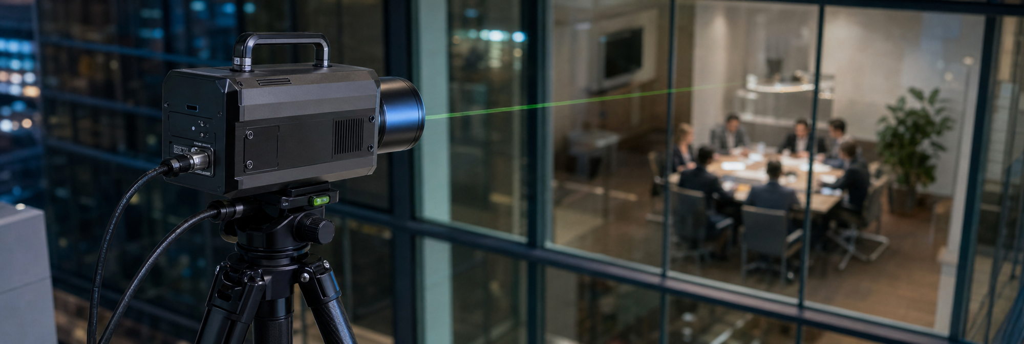 2-in-1 Professional Passive/Active Laser Microphone: A Specialist Format for Authorised Long-Range Audio Work