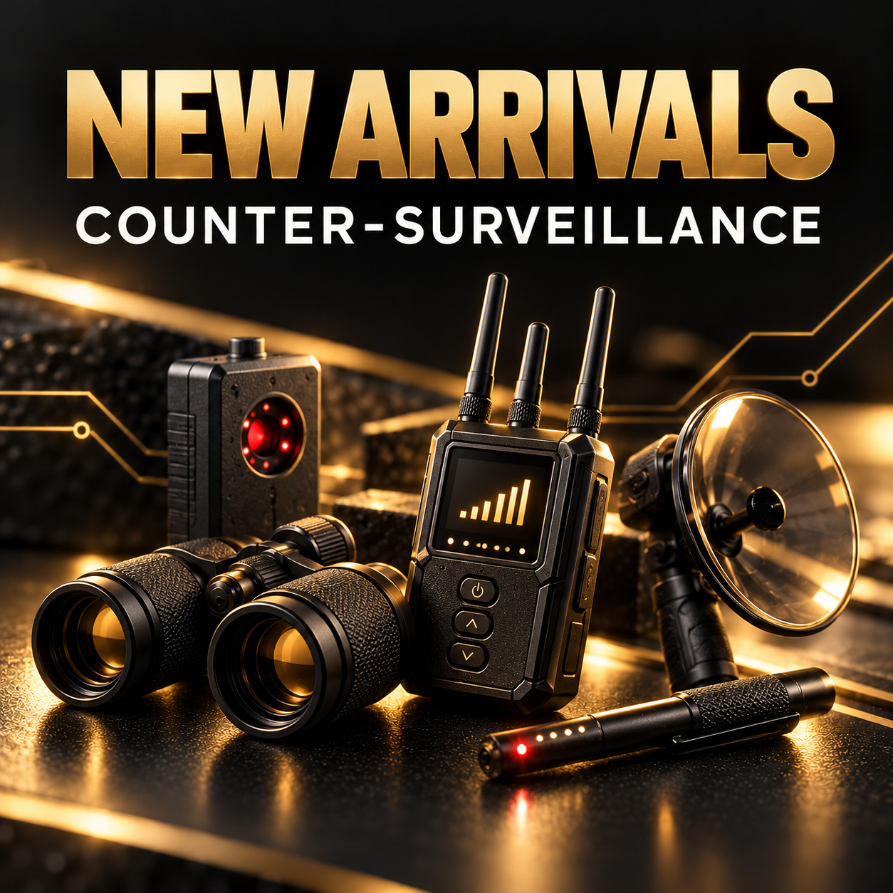 New arrivals — COUNTER-SURVEILLANCE