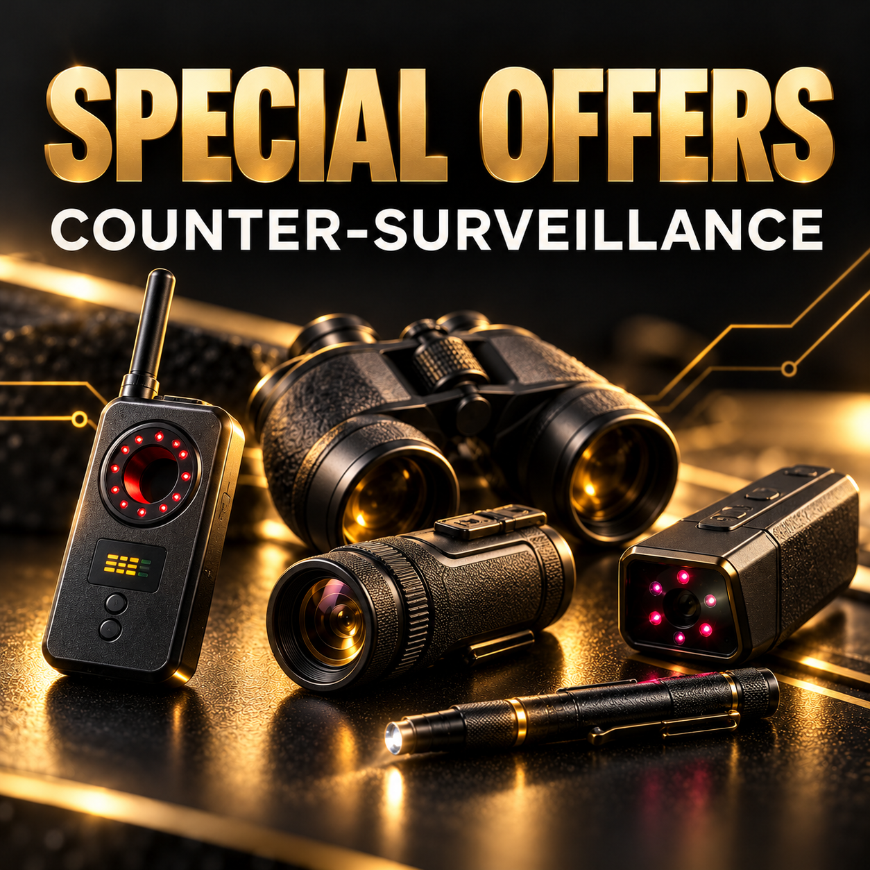 Special offers — COUNTER-SURVEILLANCE