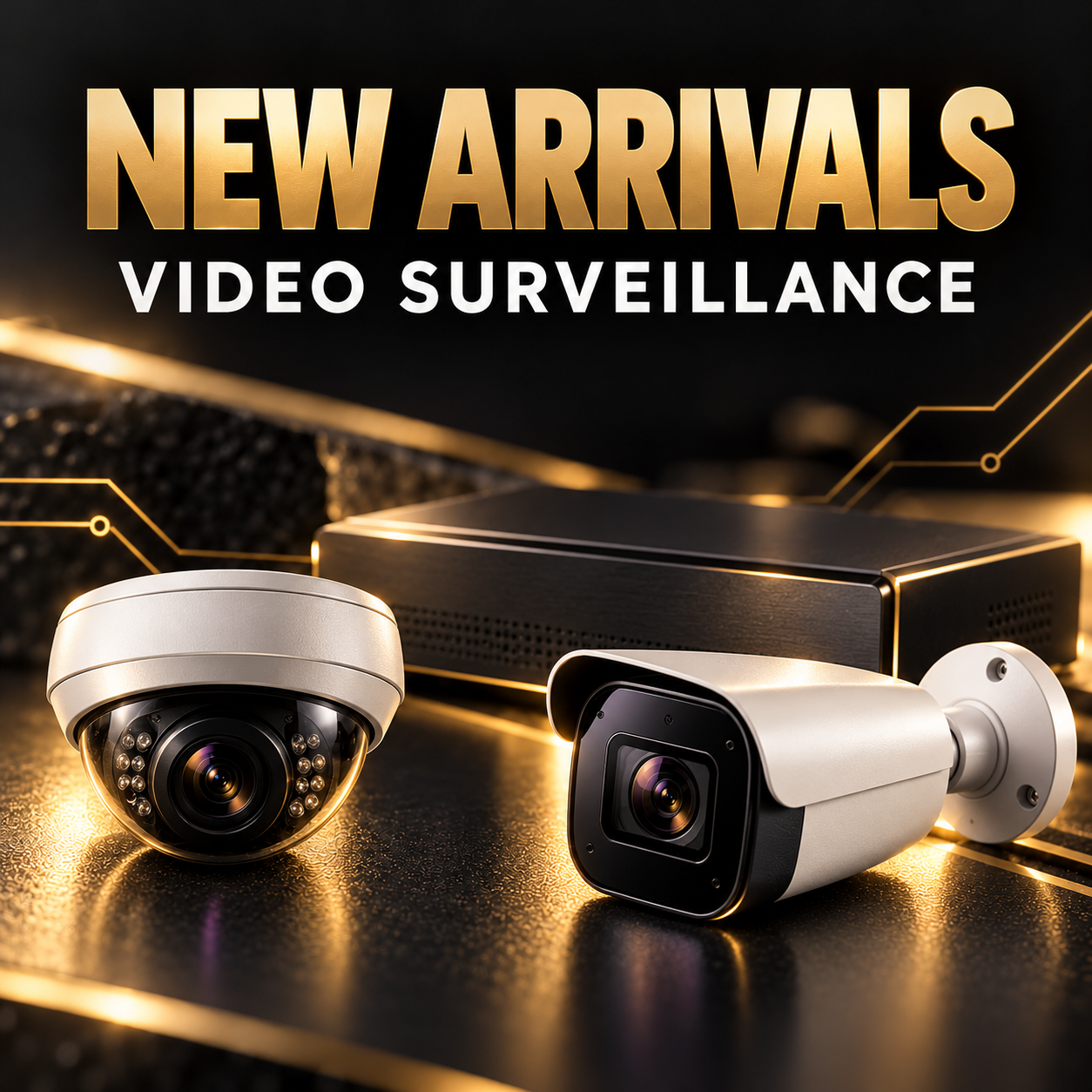 New arrivals — VIDEO SURVEILLANCE