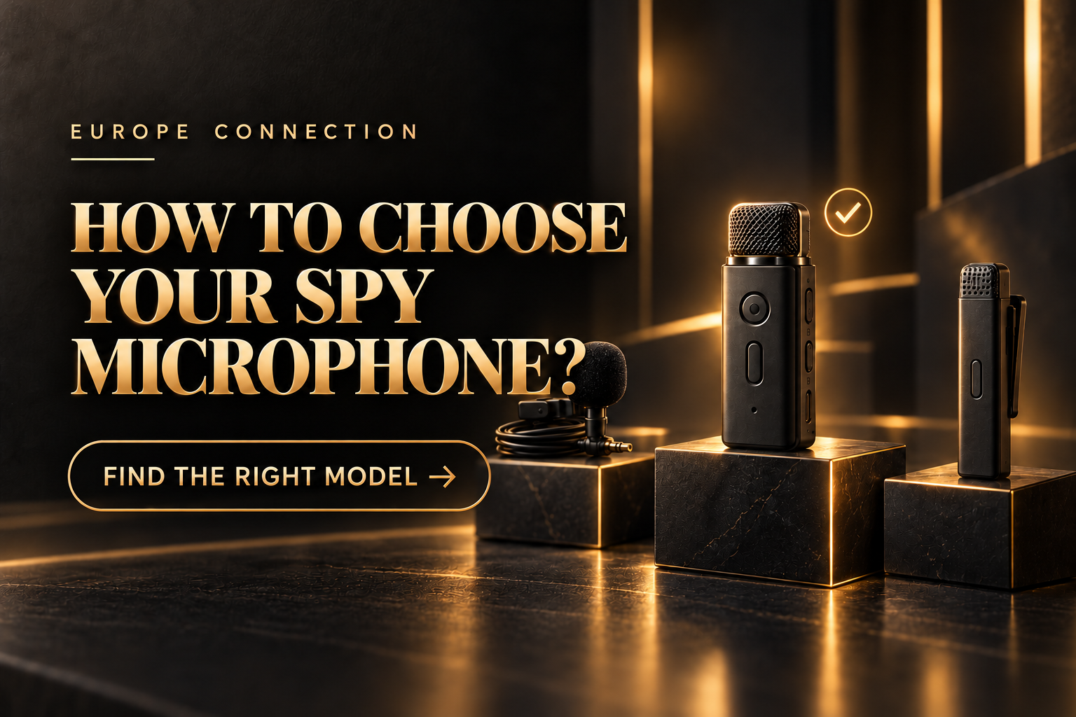 HOW TO CHOOSE YOUR SPY MICROPHONE?