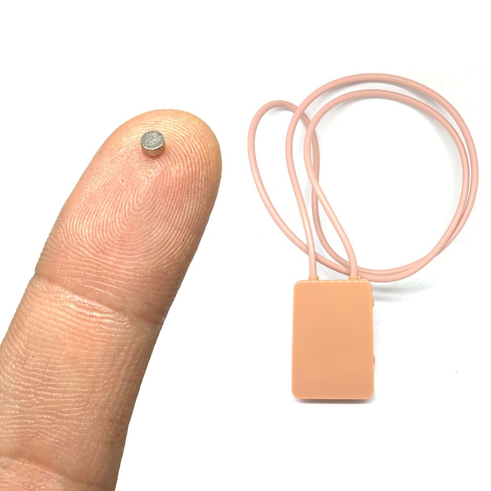 Microphone espion corporel GSM avec oreillette Nano