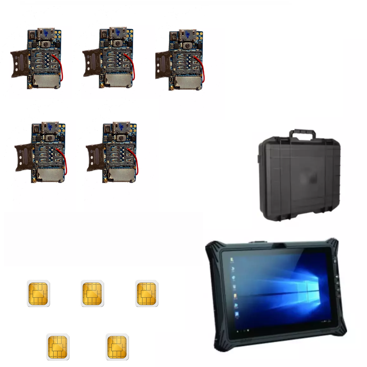 Pack de Microphone Espion 4G - Tablette