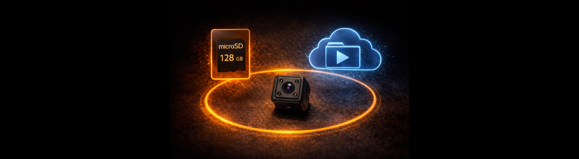 spy camera storage
