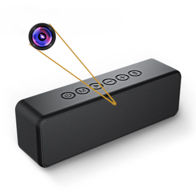Enceinte caméra espion 4K UHD